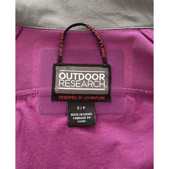 Outdoor Research Womens Sz S Circuit Jacket Raspberry Purple - Picture 4 of 11